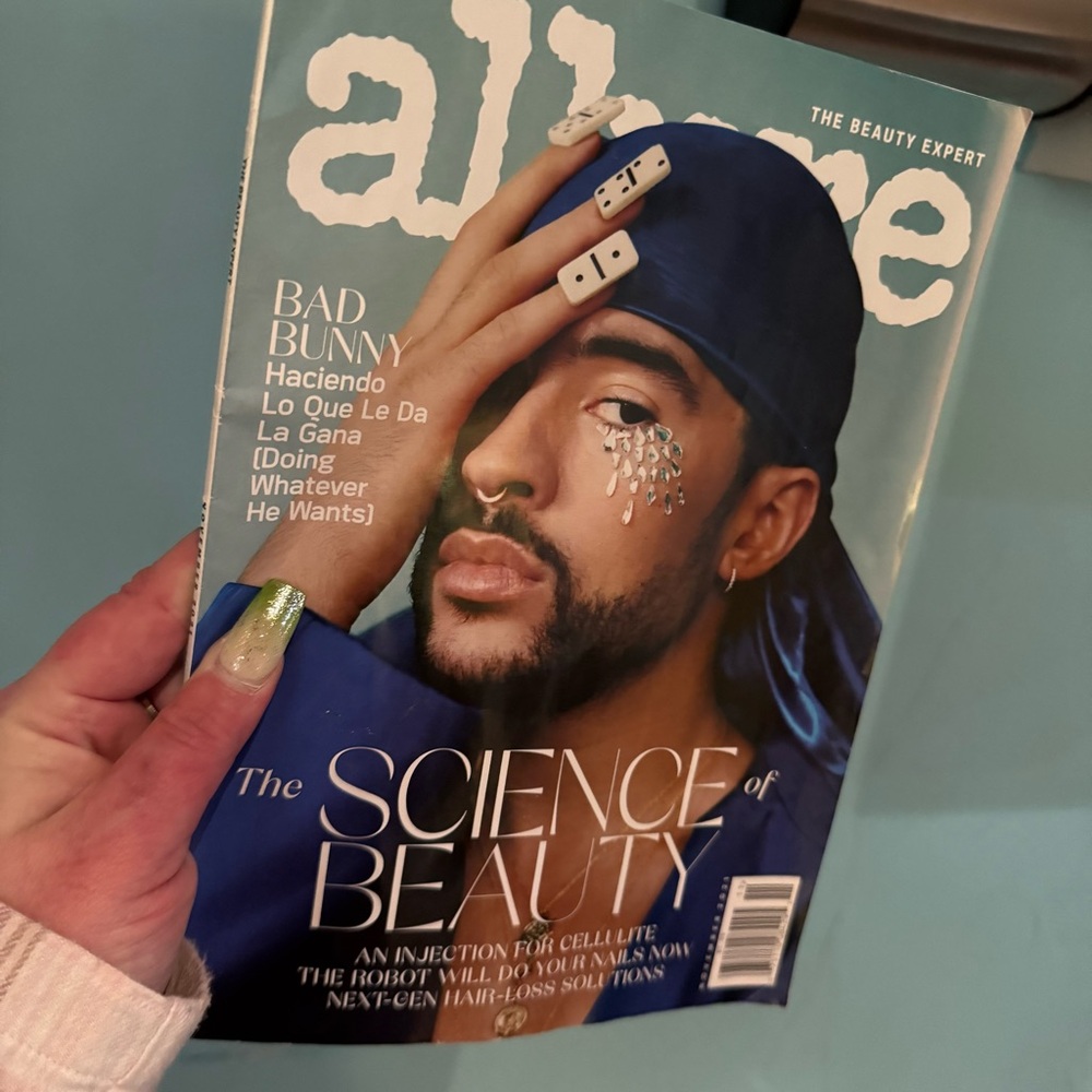 Allure 2021 bad bunny magazine
